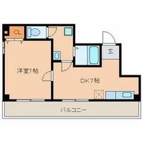 ヒルズ廿軒家の間取り