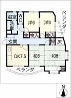 物件の間取り画像