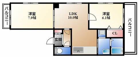 物件の間取り画像