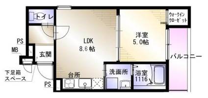 物件の間取り画像