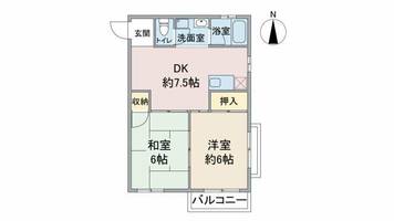 物件の間取り画像