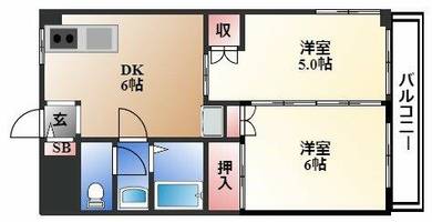 物件の間取り画像