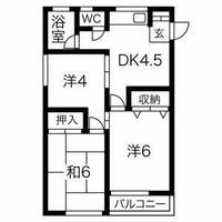 物件の間取り画像