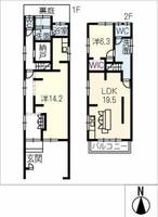 物件の間取り画像