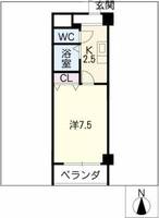 レパラディ3の間取り