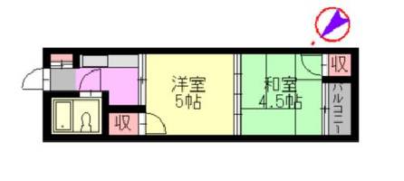 物件の間取り画像