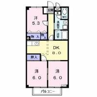 サニーハイツN102の間取り