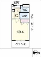 LIFE壱番館の間取り
