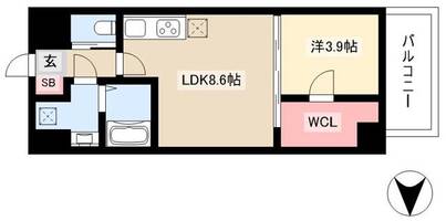 物件の間取り画像