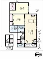 物件の間取り画像