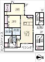 物件の間取り画像