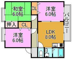 物件の間取り画像