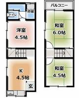 物件の間取り画像