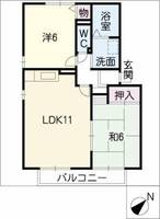 物件の間取り画像
