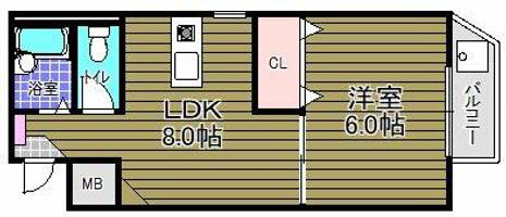 物件の間取り画像