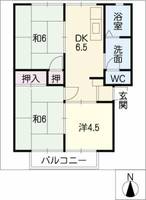 メゾンヤギの間取り
