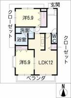 物件の間取り画像