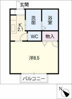 物件の間取り画像