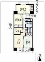 物件の間取り画像