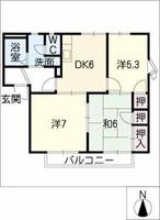 カーサアレグレの間取り