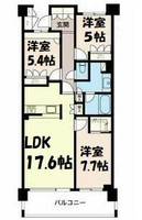物件の間取り画像