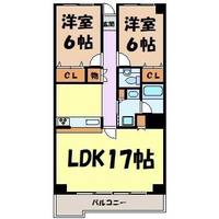 ビラ三秀山中の間取り