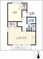 物件の間取り画像