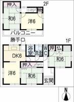 物件の間取り画像