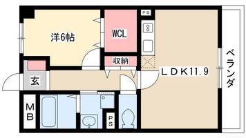 物件の間取り画像