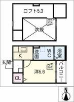 シティリバー南十一番の間取り