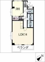 メゾン小浜ヒルズの間取り