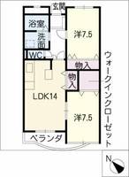 物件の間取り画像