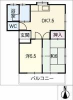 物件の間取り画像