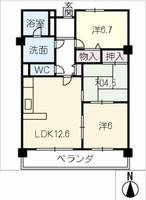 物件の間取り画像