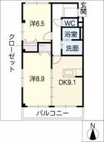 ノース シャルマンの間取り