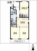 物件の間取り画像