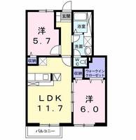 物件の間取り画像