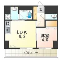 LUVIAS堺の間取り
