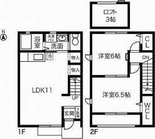 物件の間取り画像