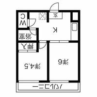 プリミエール協和201の間取り