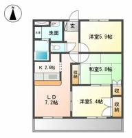 物件の間取り画像