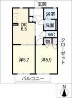 物件の間取り画像
