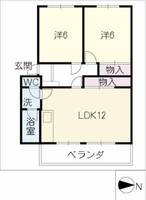 物件の間取り画像