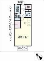 物件の間取り画像