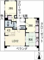 物件の間取り画像