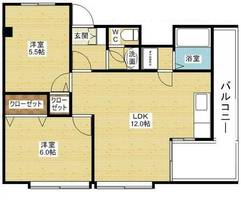 物件の間取り画像