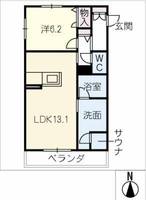 リラフォートの間取り