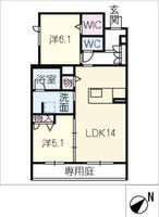 物件の間取り画像