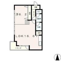 滋賀県大津市松原町(マンション)の賃貸物件の間取り