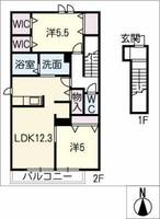 物件の間取り画像